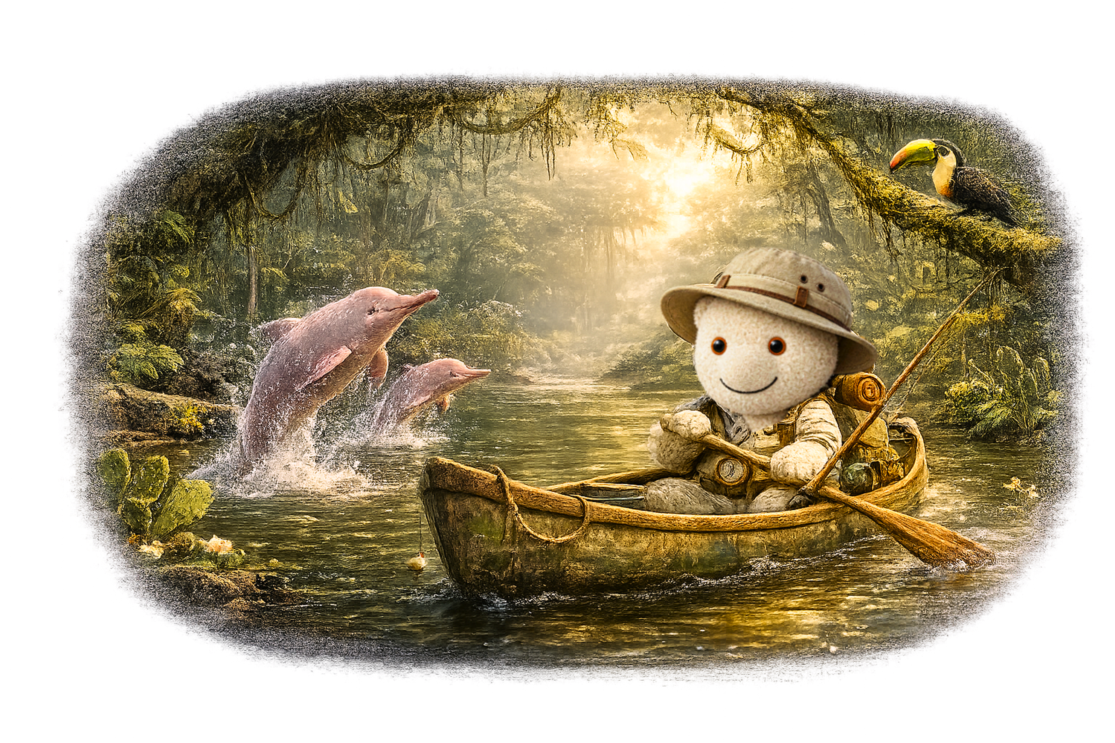 Teddy in the Amazon